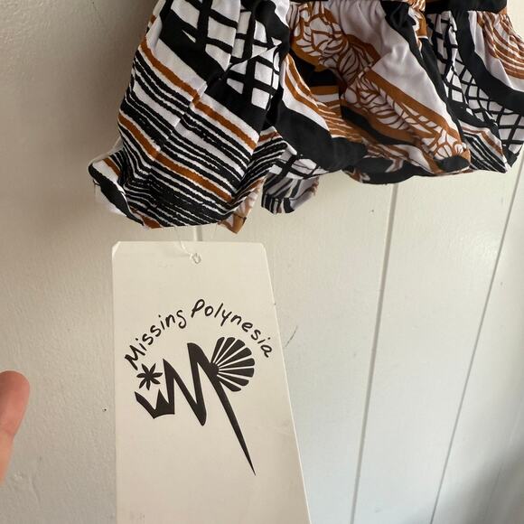 NWT MISSING POLYNESIA Kids Dress 6-18 Months/2T-4T Top - Picture 5 of 5